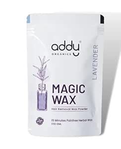 Addy Organics Herbal Magic Wax Powder painfree instant & easy to use ...