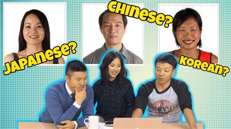 How To Tell the Difference Between Asian People