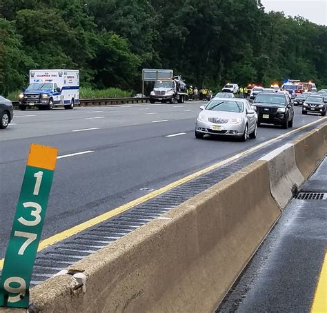 Crash on GSP in Cranford Involving Ambulance Delays Traffic - Westfield ...