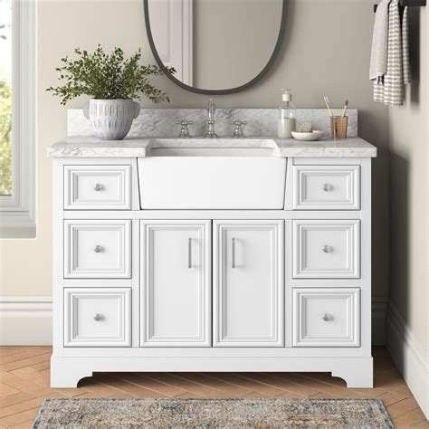 Farmhouse Bathroom Vanity 48 Inch at Carolann Ness blog
