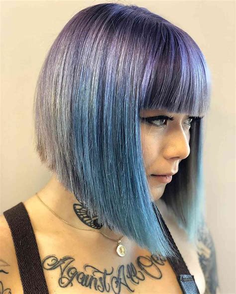 25 Incredible Examples of Blue and Purple Hair in 2022
