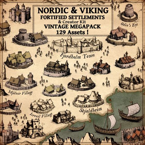 Viking Village Layout
