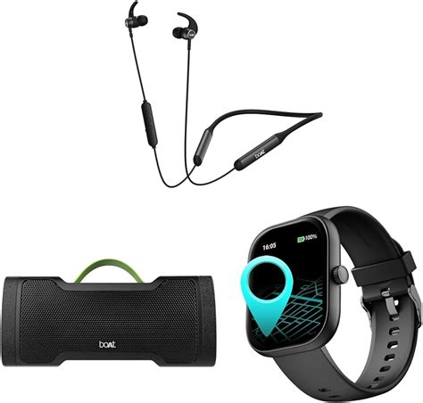 boAt Rockerz 330 Pro in-Ear Bluetooth Neckband with 60HRS Playtime ...