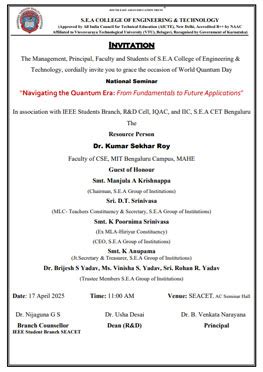 S.E.A - College of Engineering & Technology