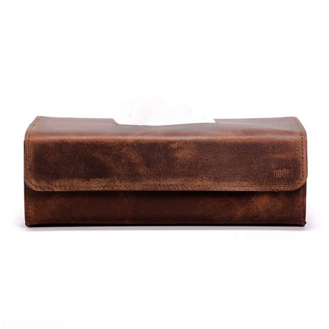 Spotless - Leather Tissue Holder – Nodes