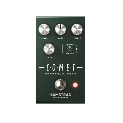 Hamstead Soundworks Comet Interstellar Driver Overdrive Pedal – Stompbox.in