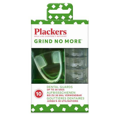 Plackers Grind No More Dental Guards (10 pk) - SHAVE.COM.AU