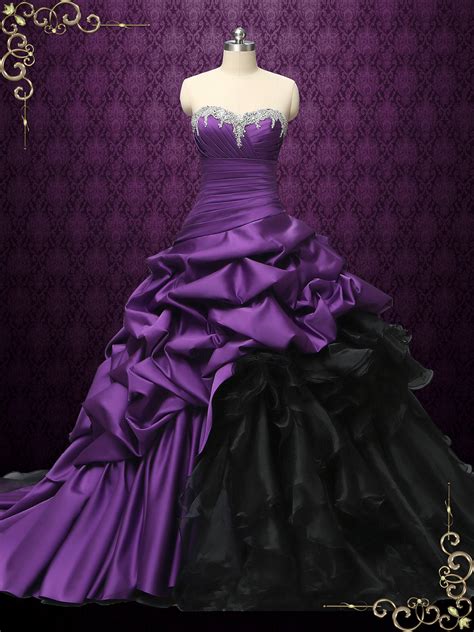 Purple Gothic Dresses