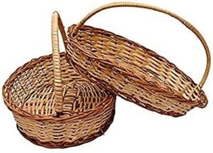 NLIN Bamboo Fruit & Vegetable Basket Price in India - Buy NLIN Bamboo ...
