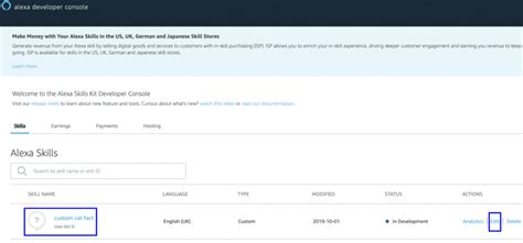 Create an Alexa Skill 的图像结果