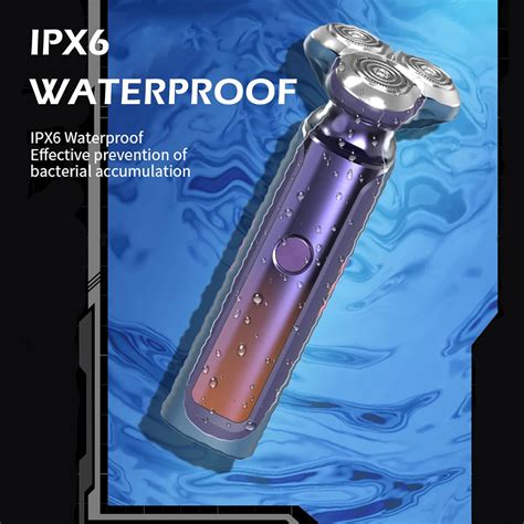 Buy KEMEI Electric Rotary Shaver for Men, Rechargeable Waterproof IPX6 ...
