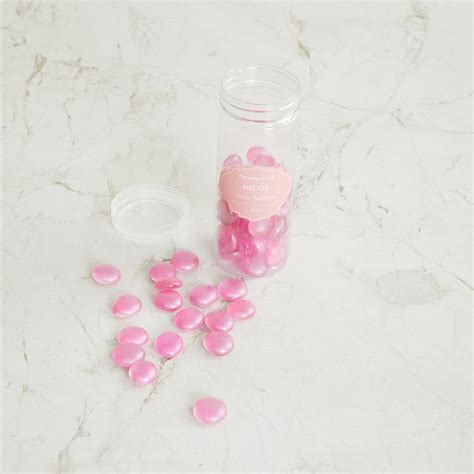 Buy Helios Pink Glass Pebbles Box from Home Centre at just INR 229.0