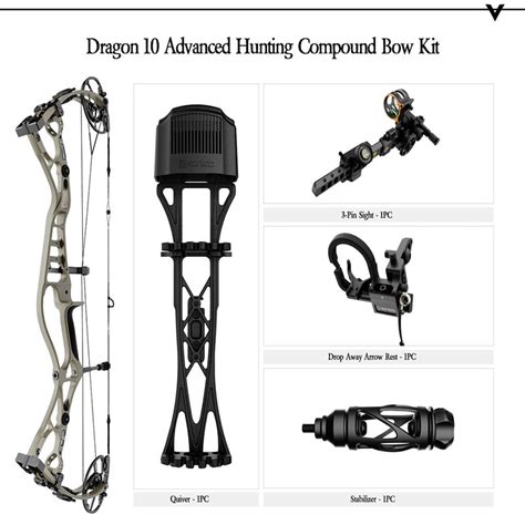 Sanlida® Dragon X10 70LBS Bow and Arrow Kit – INDIAN SLINGSHOT