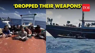 Indian Navy foils another piracy attempt near Somalia coast, rescues ...