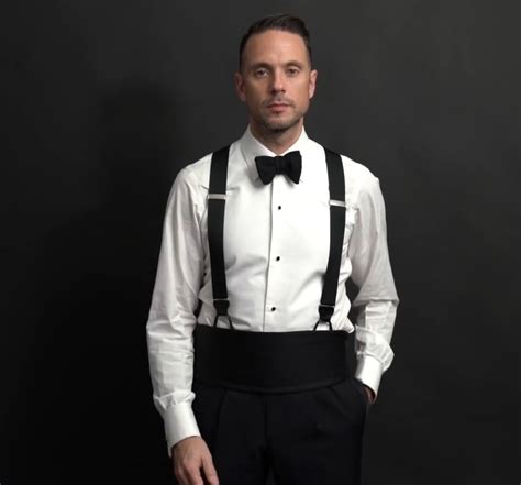 Cummerbund and Suspenders are Mandatory. in 2025 | Black suit wedding ...