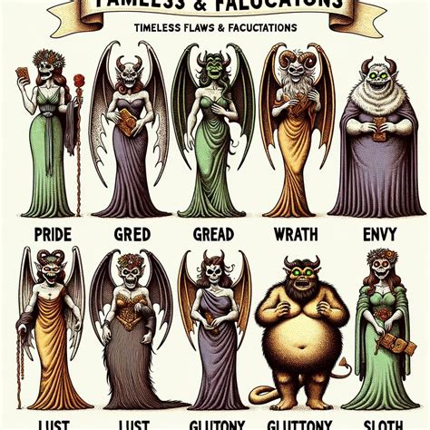 Demons of Seven Deadly Sins - Demons of Seven Deadly Sins