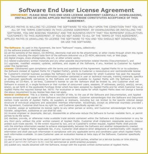 Image result for Software License Agreement Sample
