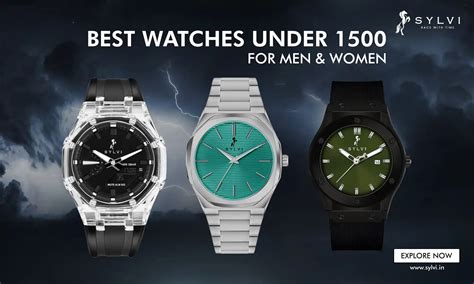 Best Watches Under 1500 For Men & Women (Under Budget) – Sylvi