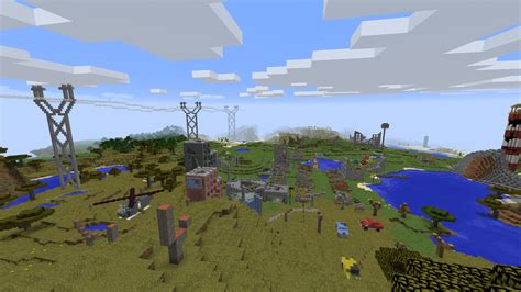Image result for Minecraft Fallout Map