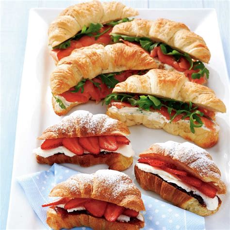 Sweet & Savoury Filled Croissants Recipe | Woolworths | Cafe food, Food ...