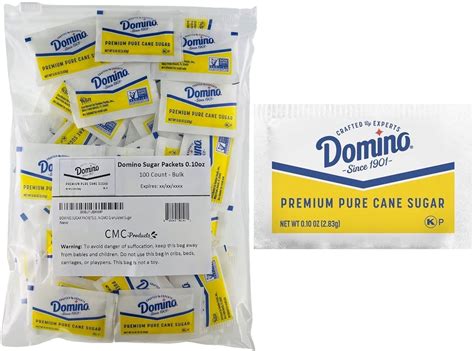 Domino Sugar Packet Carbs at Della Gonzales blog