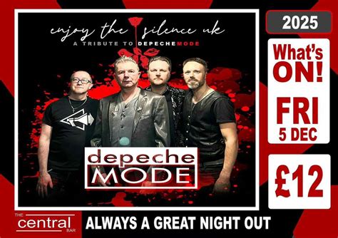 Enjoy The Silence - Depeche Mode Tribute Band , 28 Central Avenue ...