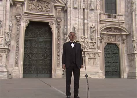 Watch: Andrea Bocelli’s Awe-Inspiring Easter Concert In An Empty Milan ...