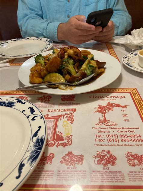 Menu at China Cottage restaurant, Nashville