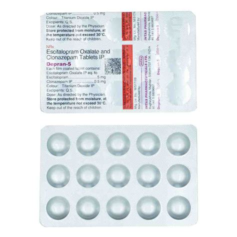Depran 5 Tablet | Uses, Side Effects, Price | Apollo Pharmacy