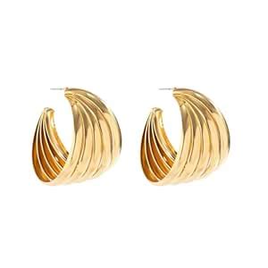 Shining Diva Fashion Latest Stylish Gold Plated Earrings for Women and ...