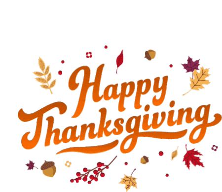 Happy Thanksgiving Sticker - Happy Thanksgiving - Discover & Share GIFs