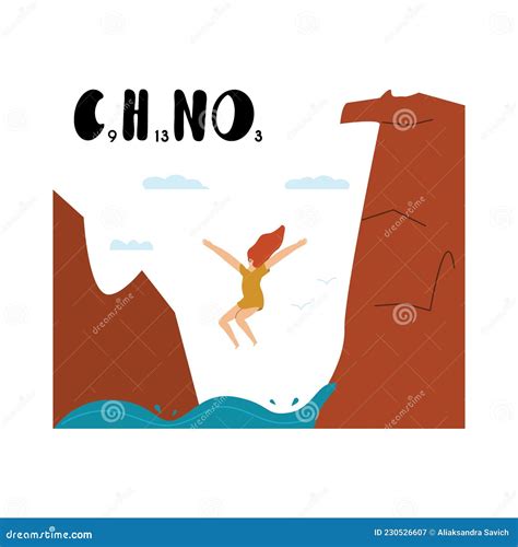 The Girl Jumped Off a Cliff To Experience Emotions. Adrenaline Hormone ...