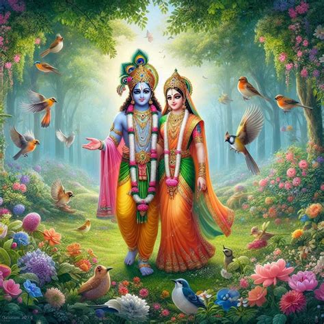 Radha Krishna Divine Love Krishna Leela Radhas Devotion Lord Krishna ...