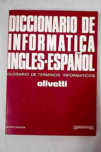 Diccionario De Informatica Ingles-Espanol : Olivetti: Amazon.in: Books