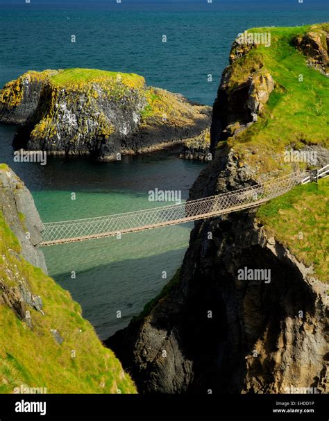 Carrick-a-Rede Rope Bridge. Northern Ireland Stock Photo: 79586242 - Alamy