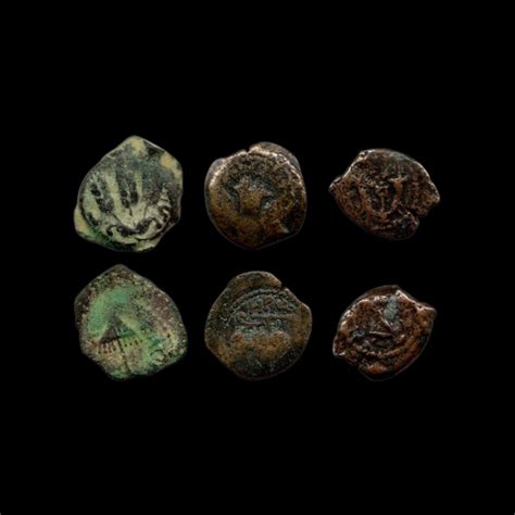 Holy Land Relics – Twelve Ancient Coins of Judaea from the Time of ...