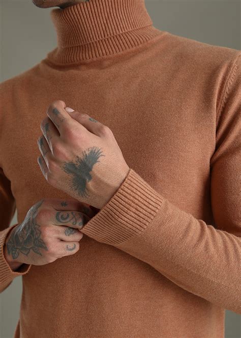 Buy Turtleneck Sweaters for Men Online | Banana Club