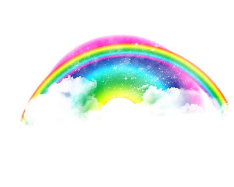 Rainbows And Clouds Png