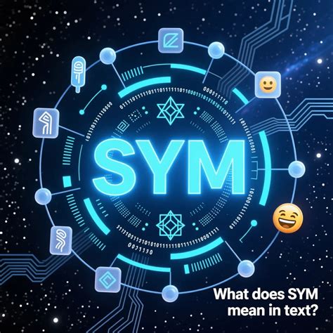 SYM Meaning in Text: Your Ultimate Guide to This Handy Acronym 😊💬