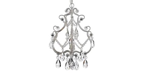 Harrison Lane SCL-01489CW Single Light 9" Wide Single Tier Crystal ...