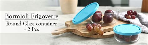 Bormioli Frigoverre 2 Pcs Round Glass Container – Wonderchef India