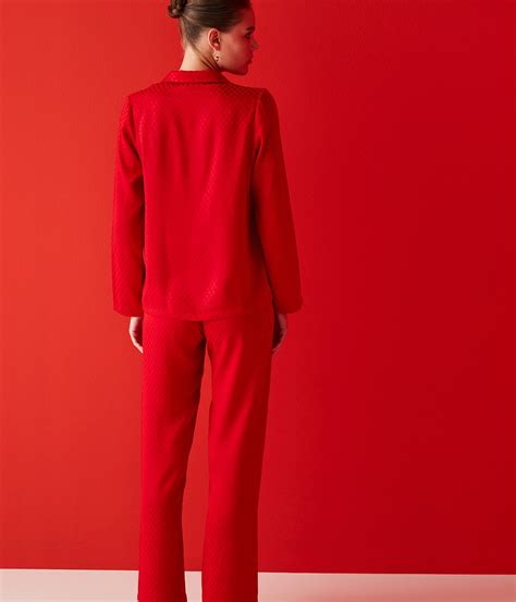 RED Red Gingham Satin PJ Set - Pyjamas PNGSUSKD22SKALMM | Penti Romania