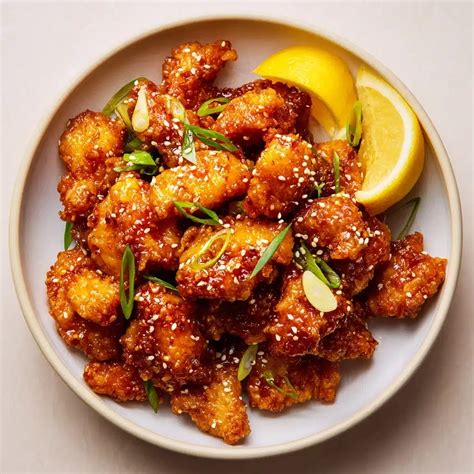 Chinese Crispy Lemon Chicken Recipe: Crispy & Zesty Delight