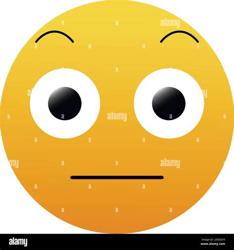 Flushed face emoji hi-res stock photography and images - Alamy