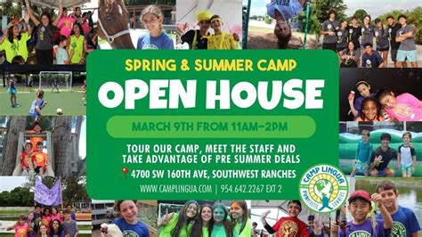 ?? Summer Camp Open House! ? Camp Lingua Broward! , Camp Lingua ...