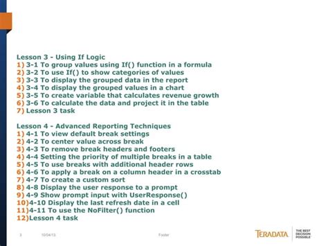 Image result for Business Objects Web Intelligence Tutorial