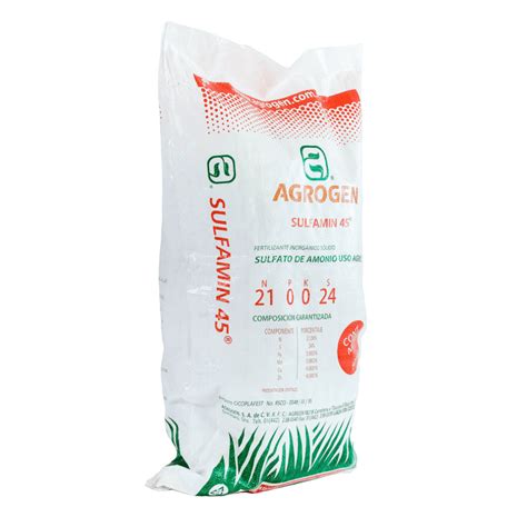 Sulfato de magnesio heptahidratado Peñoles Sulmag® - Inverfarms Hidroponía México