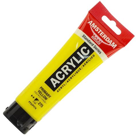 Amsterdam 120 ml Acrylics Color Tube - PRIM Yellow : Amazon.in: Home ...