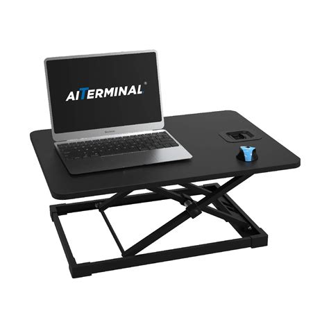 Buy AITERMINAL Standing Desk Height Adjustable Single Top 26" Sit Stand ...