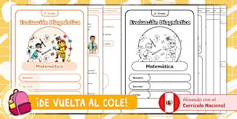 Evaluaciones diagnósticas de segundo grado | Twinkl